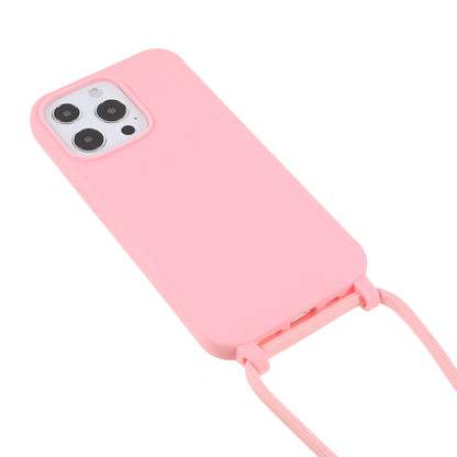 Cell Phone TPU Case Protector with Adjustable Lanyard for iPhone 13 Pro Max 6.7 inch