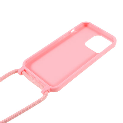 Cell Phone TPU Case Protector with Adjustable Lanyard for iPhone 13 Pro Max 6.7 inch