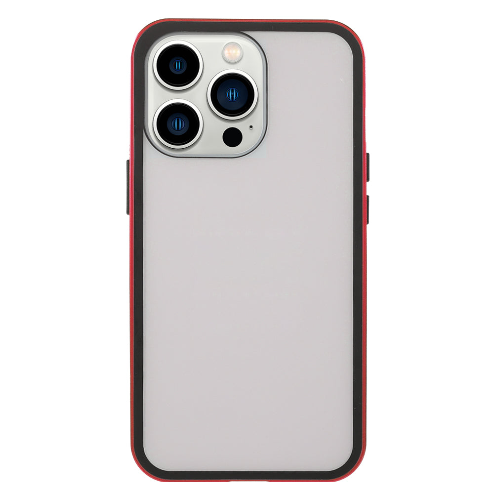 Metal Frame + Double-sided Tempered Glass Full Coverage Magnetic Absorption Phone Shell Case for iPhone 13 Pro Max 6.7 inch