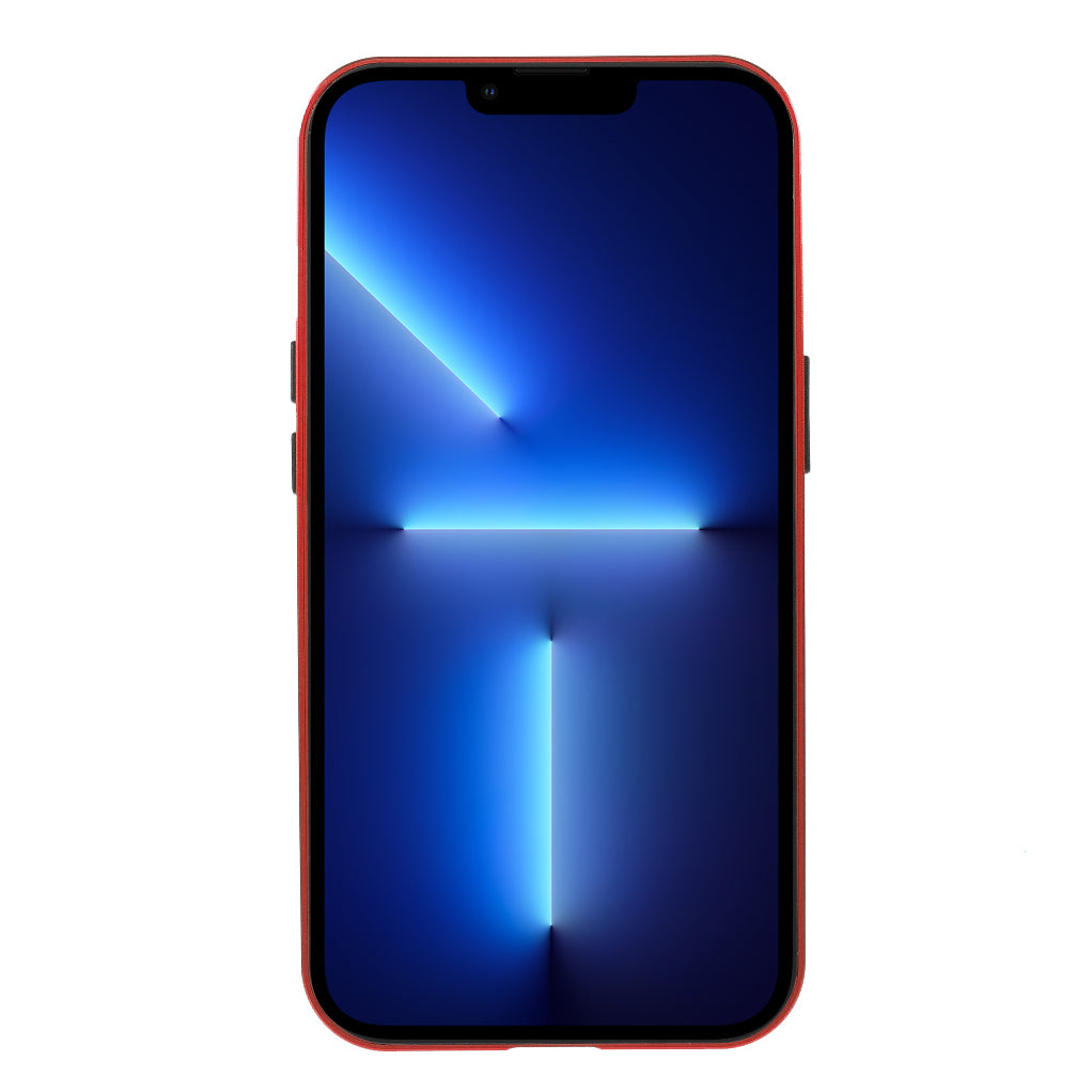 Metal Frame + Double-sided Tempered Glass Full Coverage Magnetic Absorption Phone Shell Case for iPhone 13 Pro Max 6.7 inch