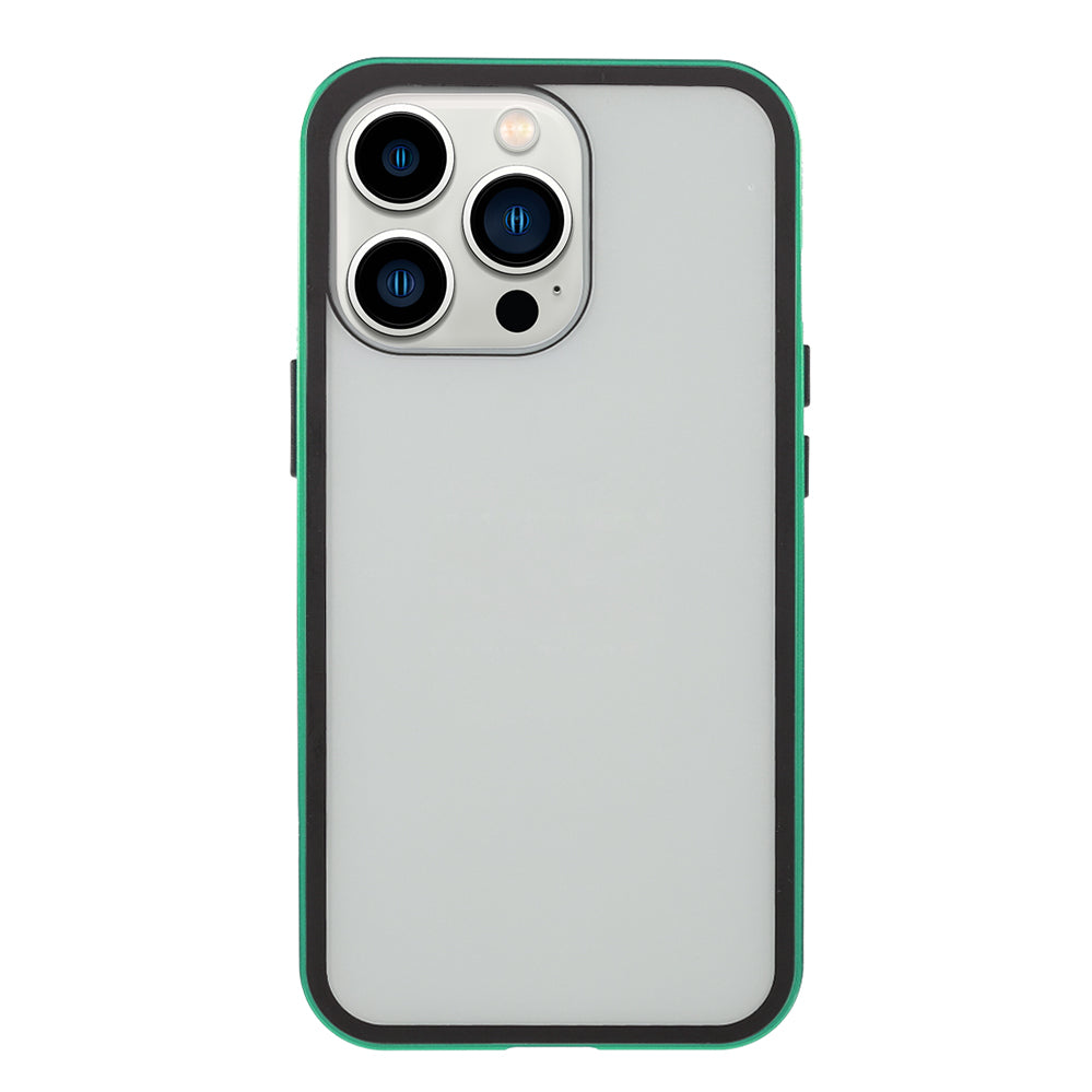Metal Frame + Double-sided Tempered Glass Full Coverage Magnetic Absorption Phone Shell Case for iPhone 13 Pro Max 6.7 inch