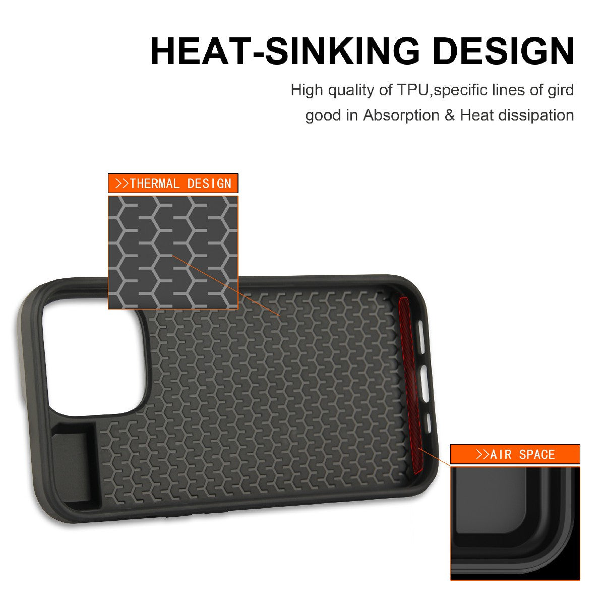 TPU + PC Hybrid Phone Case Protective Cover with Slide Card Holder for iPhone 13 Pro Max 6.7 inch