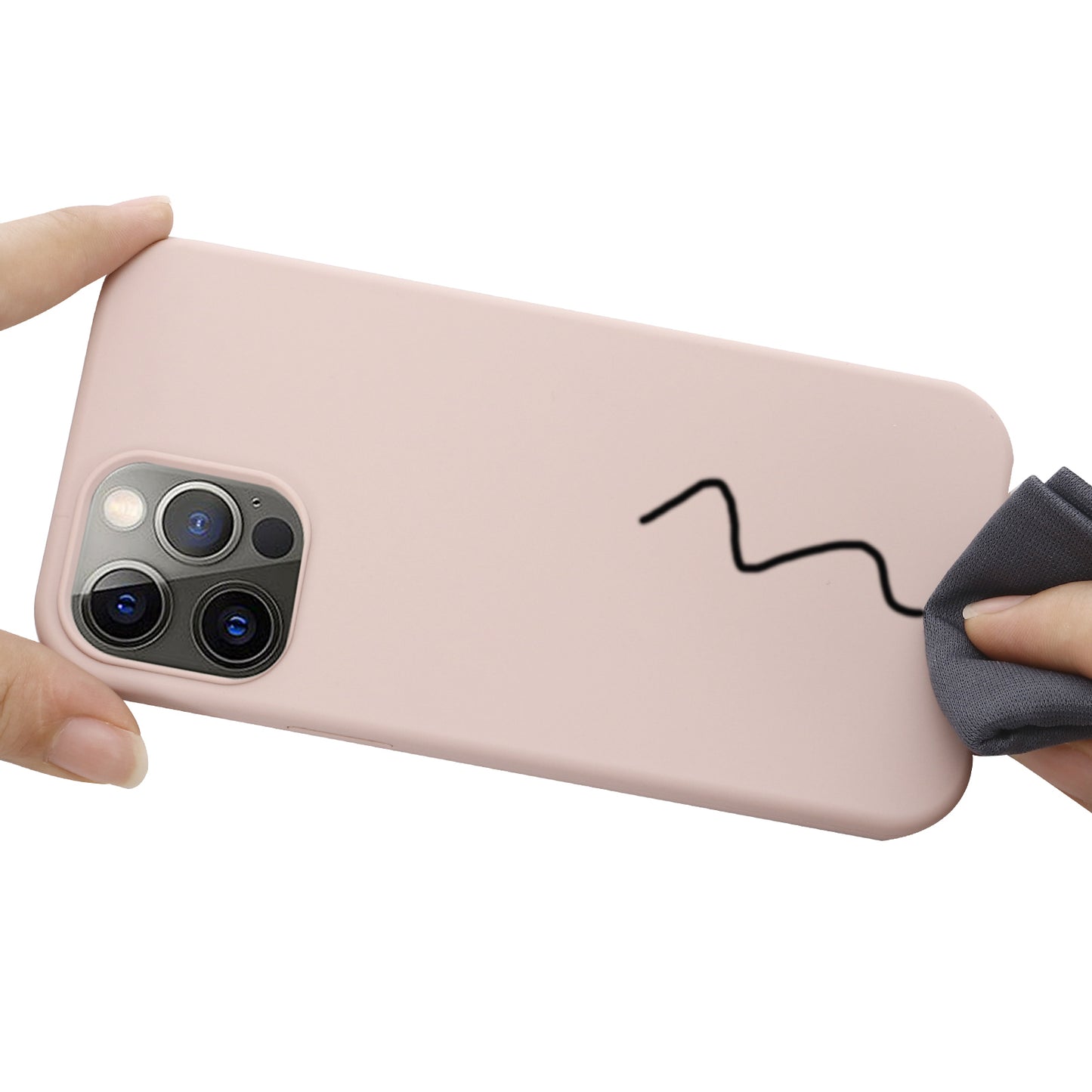 Compatible with MagSafe Liquid Silicone Magnetic Absorption Phone Shell Cellphone Protection Case for iPhone 13 Pro Max 6.7 inch