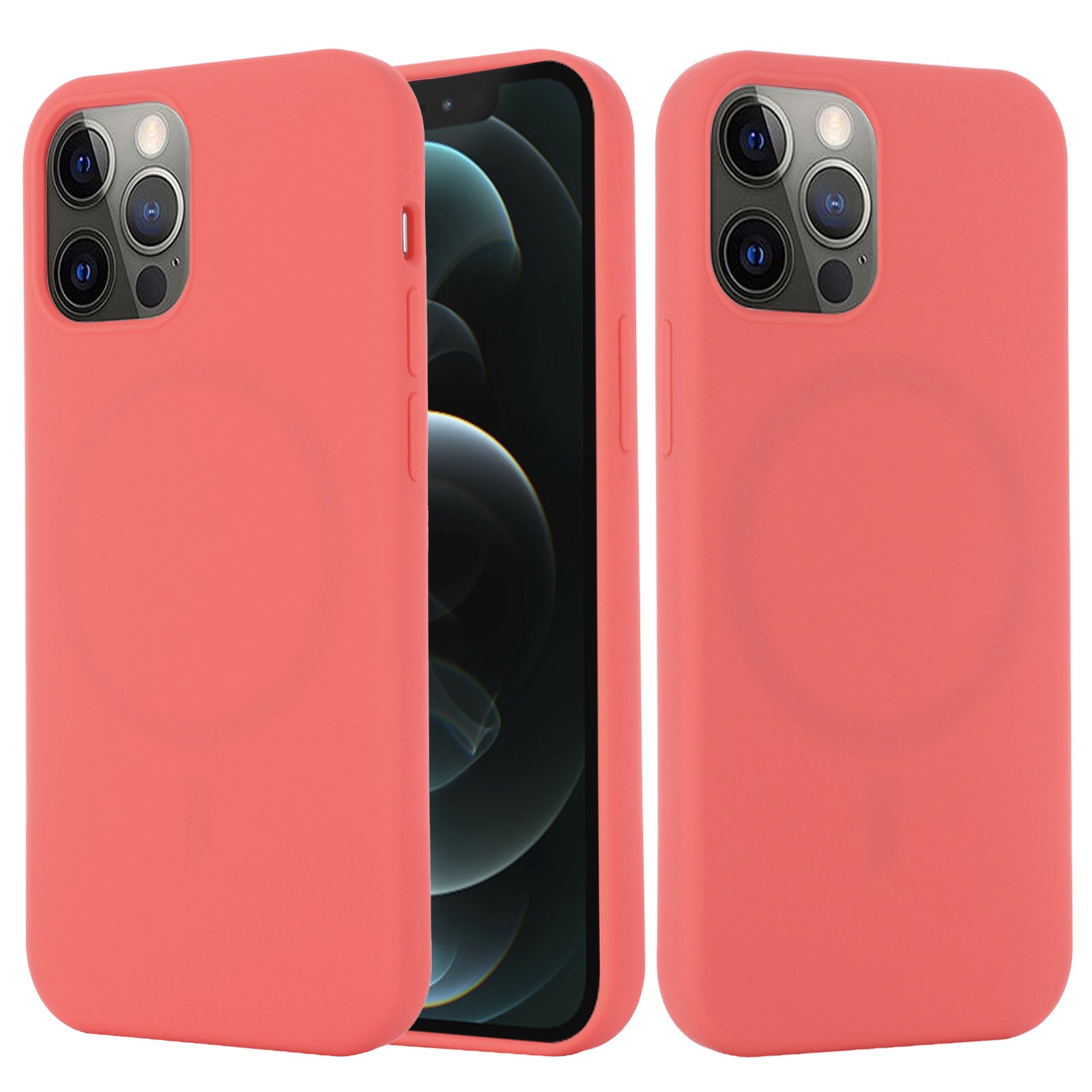 Compatible with MagSafe Liquid Silicone Magnetic Absorption Phone Shell Cellphone Protection Case for iPhone 13 Pro Max 6.7 inch