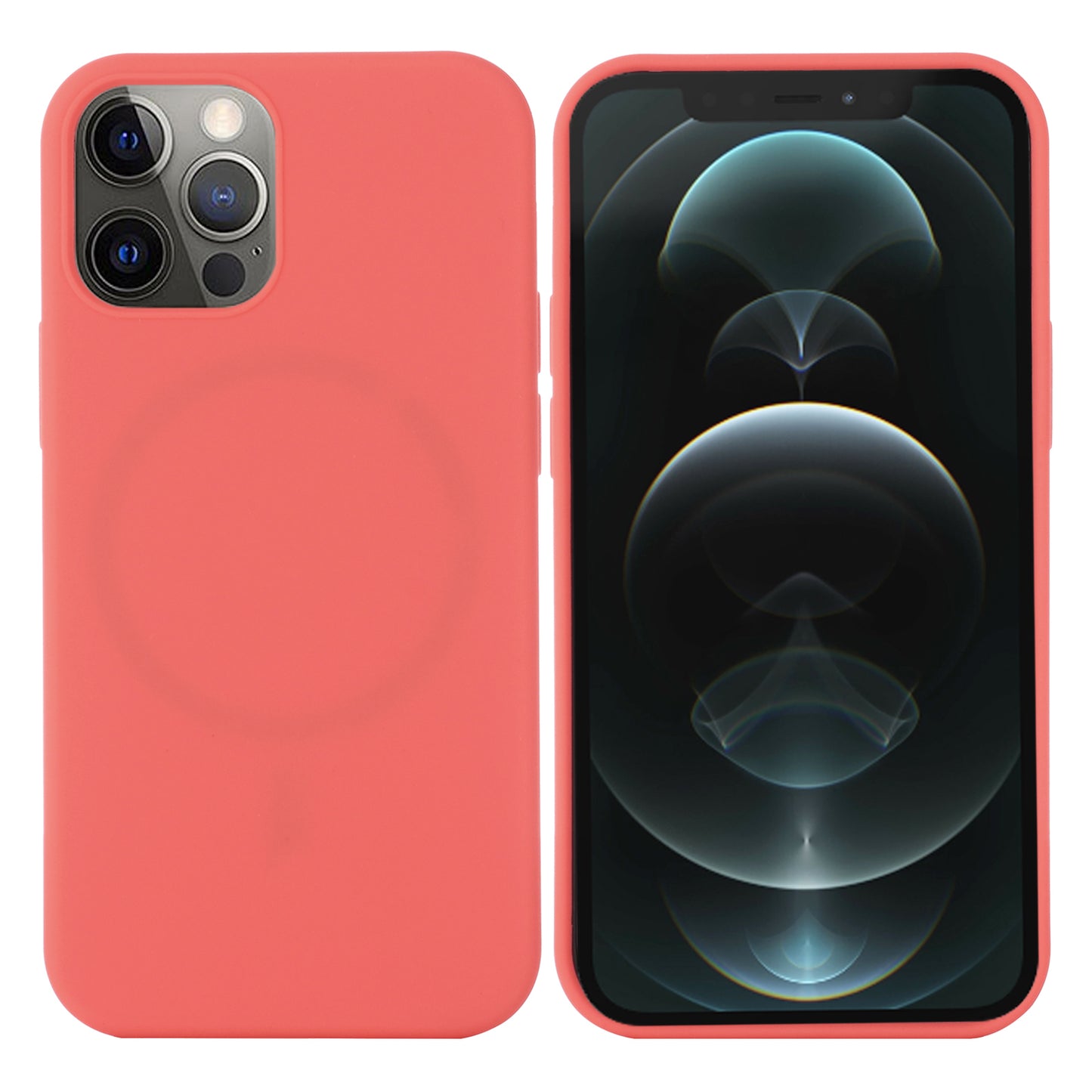 Compatible with MagSafe Liquid Silicone Magnetic Absorption Phone Shell Cellphone Protection Case for iPhone 13 Pro Max 6.7 inch