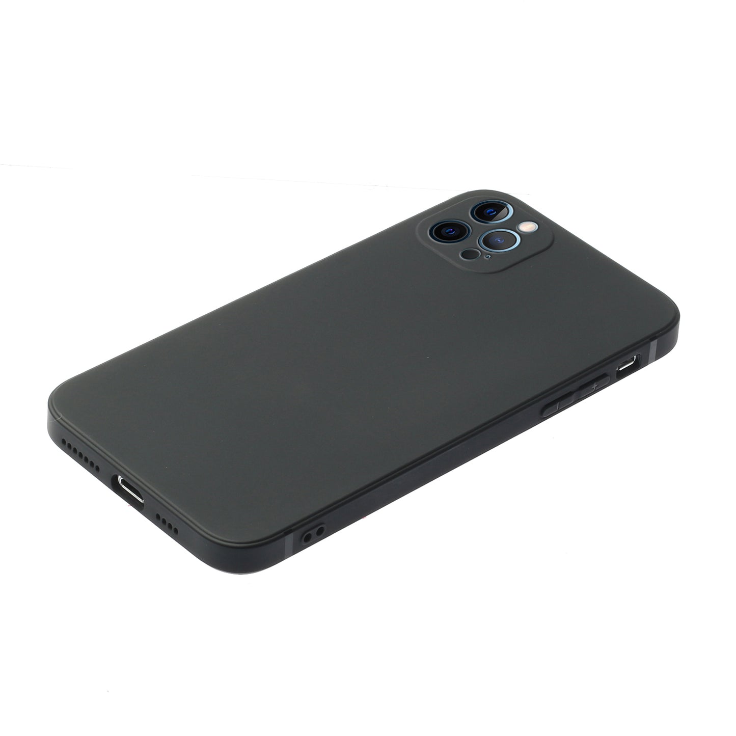 Slim Precise Cutout Ultra Soft TPU Straight Edge Shockproof Protective Case for iPhone 13 Pro Max 6.7 inch