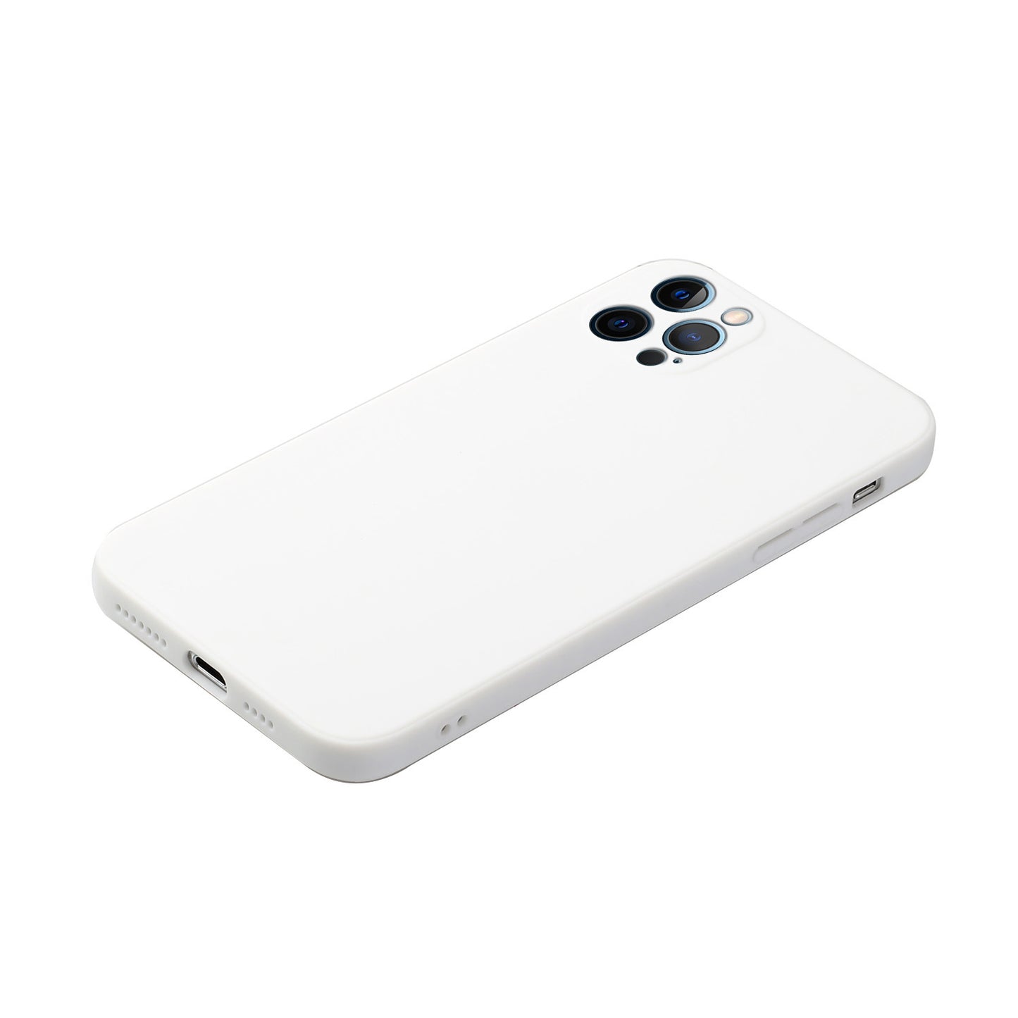 Slim Precise Cutout Ultra Soft TPU Straight Edge Shockproof Protective Case for iPhone 13 Pro Max 6.7 inch