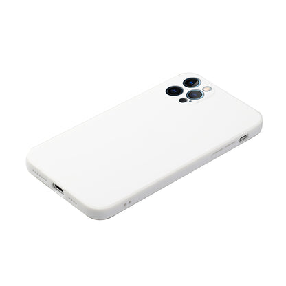 Slim Precise Cutout Ultra Soft TPU Straight Edge Shockproof Protective Case for iPhone 13 Pro Max 6.7 inch