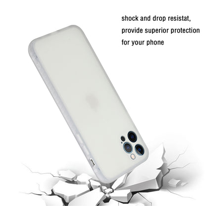 Slim Precise Cutout Ultra Soft TPU Straight Edge Shockproof Protective Case for iPhone 13 Pro Max 6.7 inch