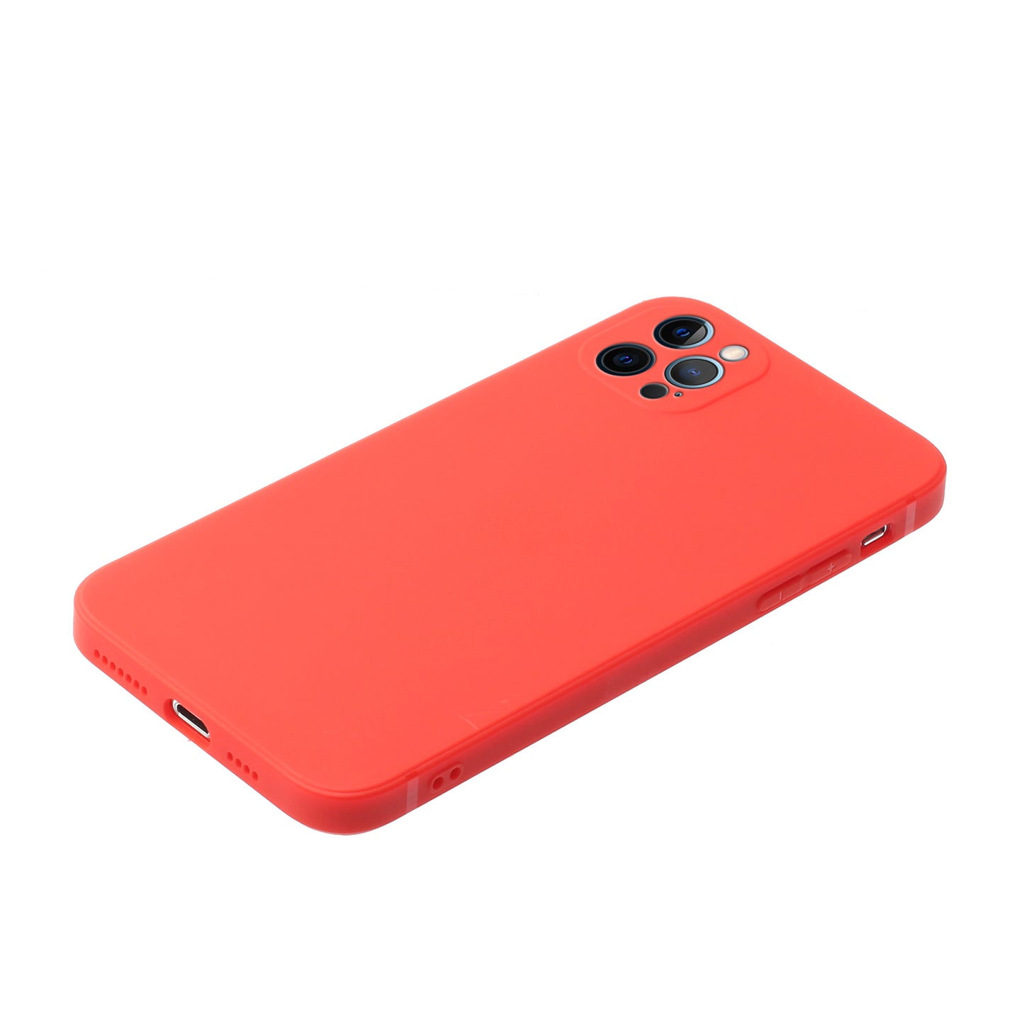 Slim Precise Cutout Ultra Soft TPU Straight Edge Shockproof Protective Case for iPhone 13 Pro Max 6.7 inch