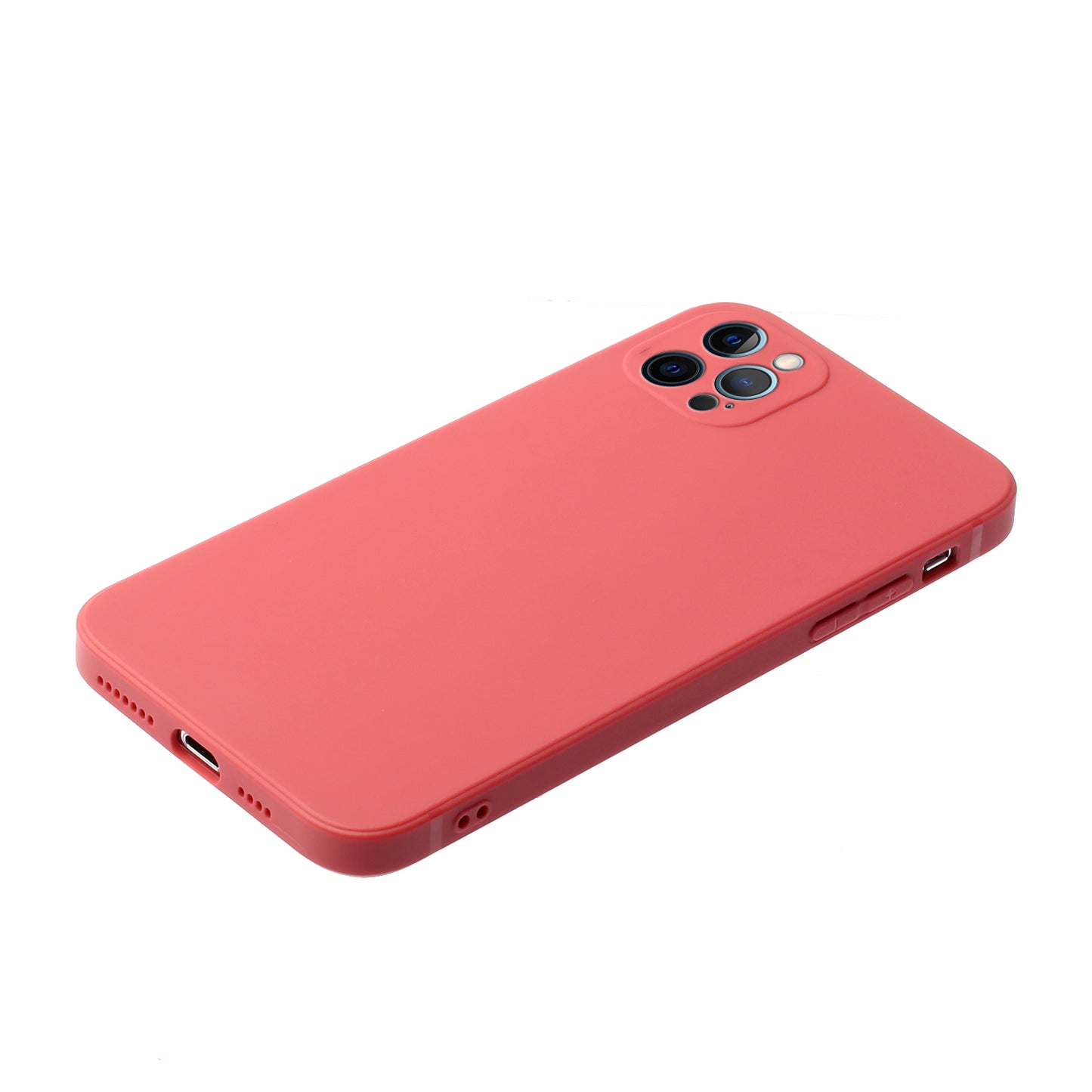 Slim Precise Cutout Ultra Soft TPU Straight Edge Shockproof Protective Case for iPhone 13 Pro Max 6.7 inch