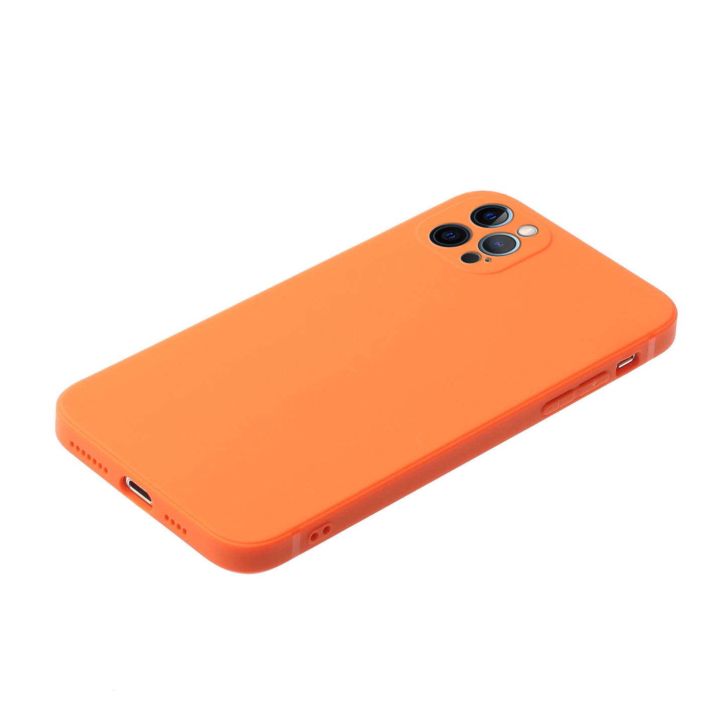 Slim Precise Cutout Ultra Soft TPU Straight Edge Shockproof Protective Case for iPhone 13 Pro Max 6.7 inch