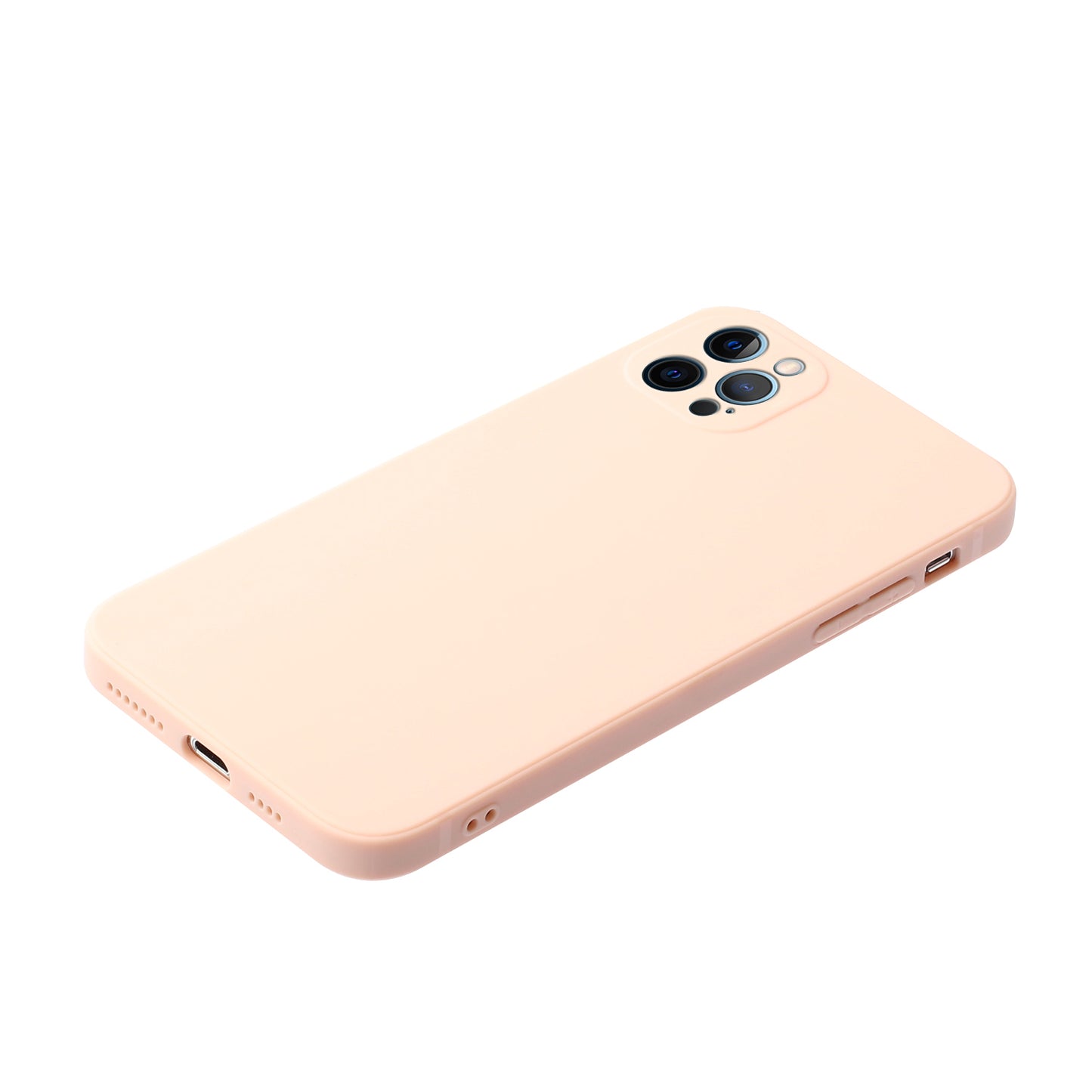 Slim Precise Cutout Ultra Soft TPU Straight Edge Shockproof Protective Case for iPhone 13 Pro Max 6.7 inch