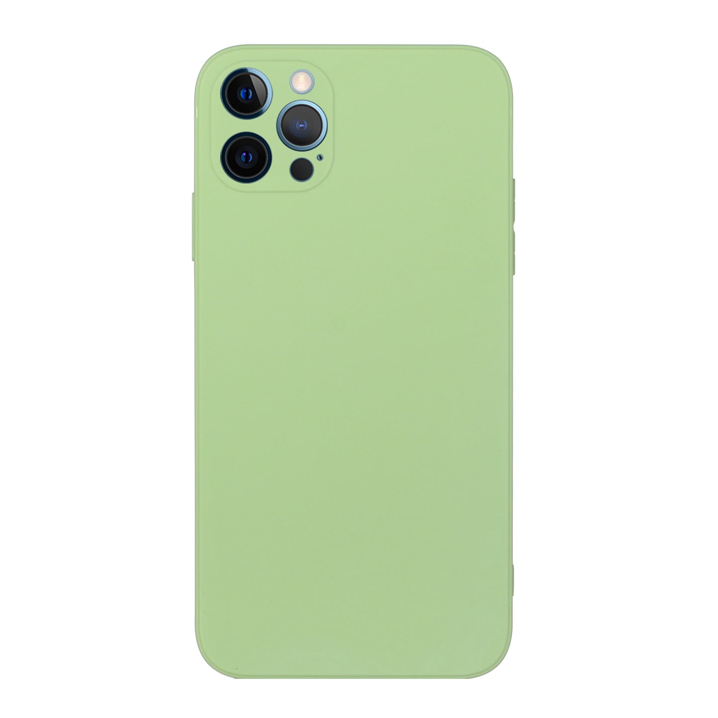 Slim Precise Cutout Ultra Soft TPU Straight Edge Shockproof Protective Case for iPhone 13 Pro Max 6.7 inch