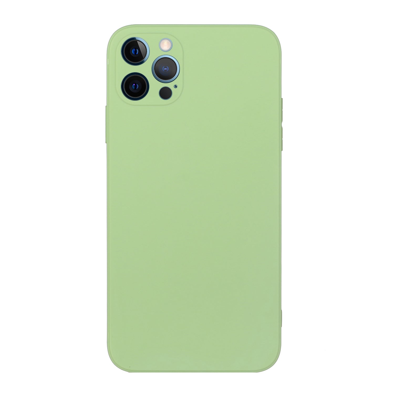 Slim Precise Cutout Ultra Soft TPU Straight Edge Shockproof Protective Case for iPhone 13 Pro Max 6.7 inch