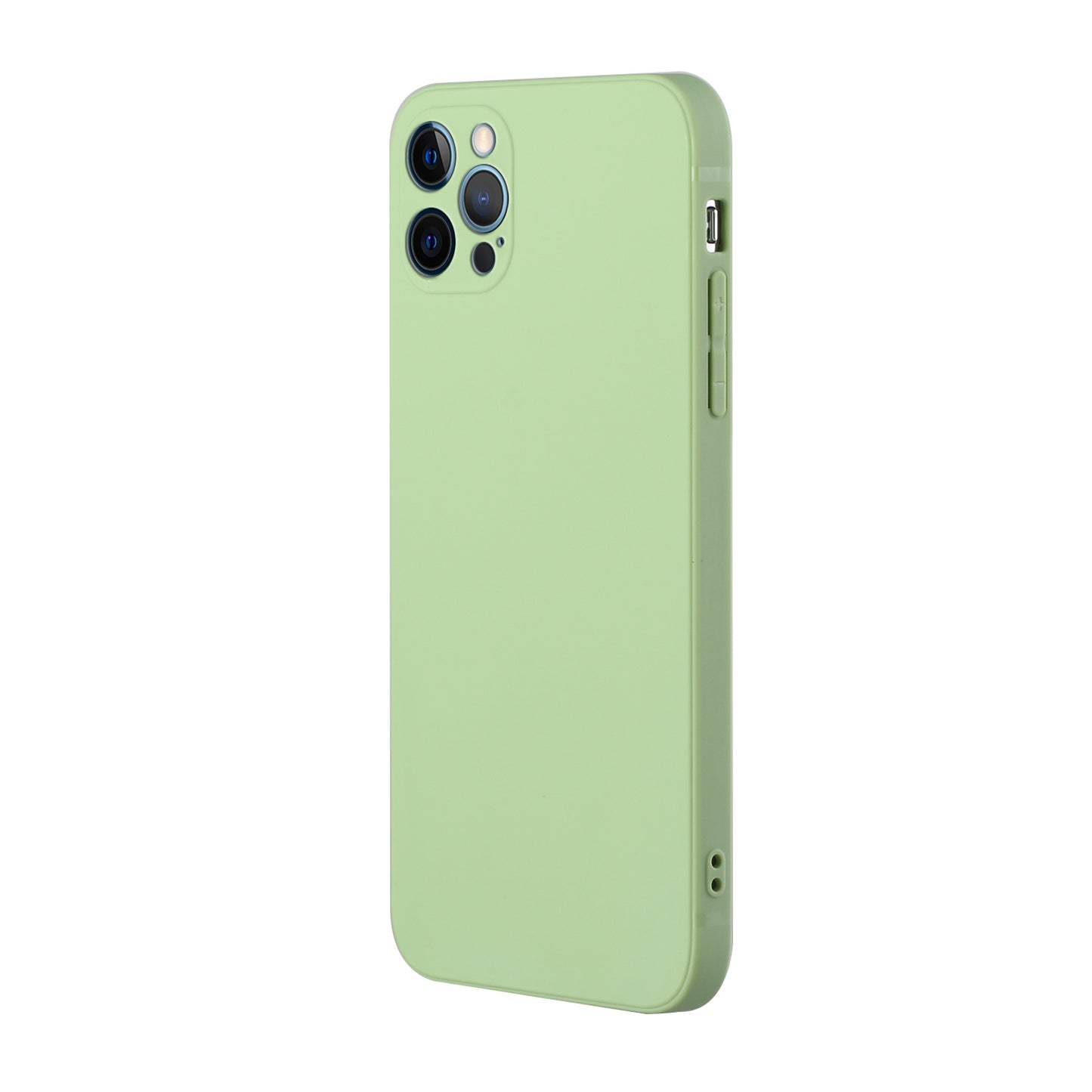 Slim Precise Cutout Ultra Soft TPU Straight Edge Shockproof Protective Case for iPhone 13 Pro Max 6.7 inch