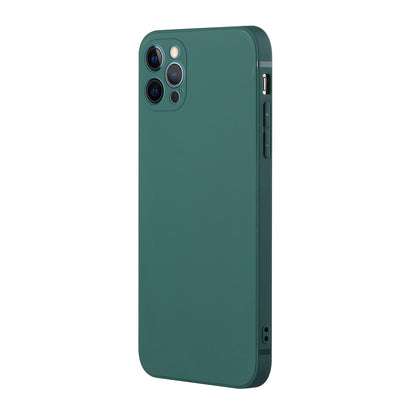 Slim Precise Cutout Ultra Soft TPU Straight Edge Shockproof Protective Case for iPhone 13 Pro Max 6.7 inch