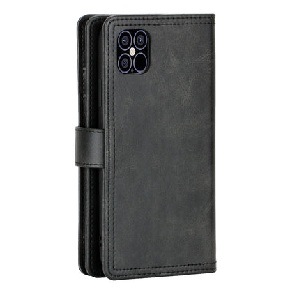 Full Protection Split Leather Phone Shell Case with Multiple Card Slots for iPhone 13 Pro 6.1 inch