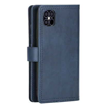 Full Protection Split Leather Phone Shell Case with Multiple Card Slots for iPhone 13 Pro 6.1 inch
