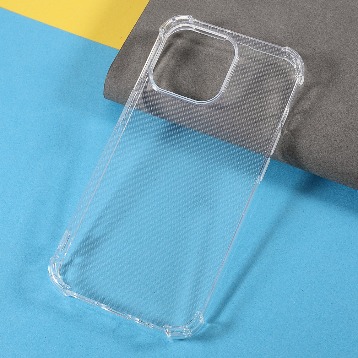 Scratch-Resistant Four Corners Cushioned Transparent TPU Phone Cover Shell for iPhone 13 Pro 6.1 inch