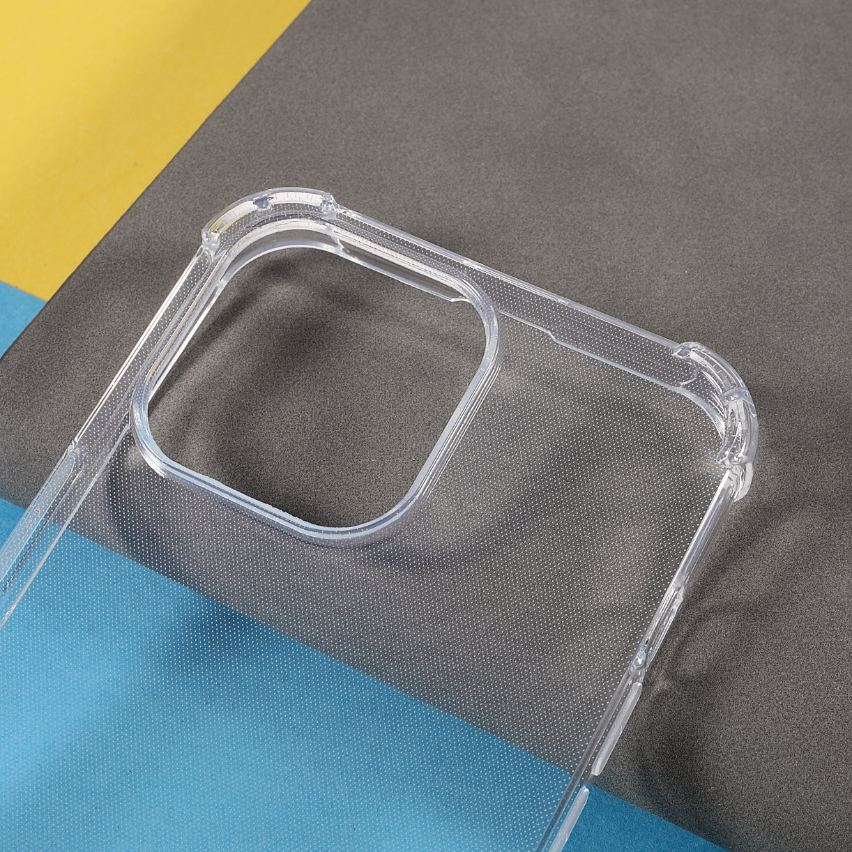 Scratch-Resistant Four Corners Cushioned Transparent TPU Phone Cover Shell for iPhone 13 Pro 6.1 inch