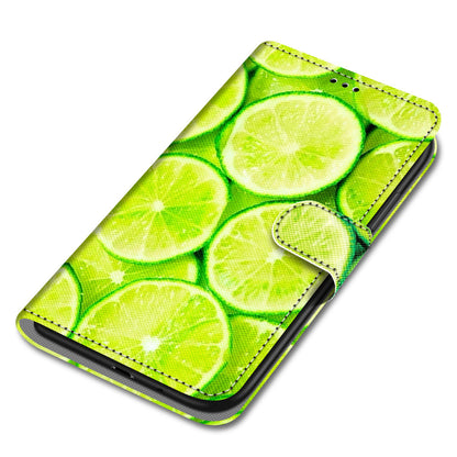 Pattern Printing Wallet Stand Leather Case Phone Shell for iPhone 13 Pro 6.1 inch