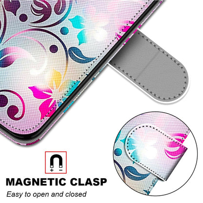 Pattern Printing Wallet Stand Leather Case Phone Shell for iPhone 13 Pro 6.1 inch