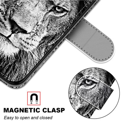 Pattern Printing Wallet Stand Leather Case Phone Shell for iPhone 13 Pro 6.1 inch