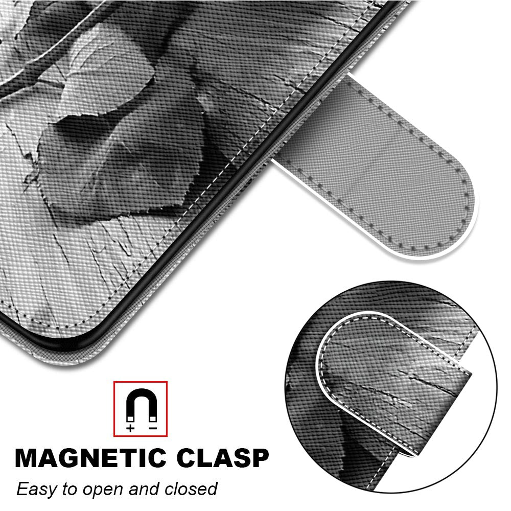 Pattern Printing Wallet Stand Leather Case Phone Shell for iPhone 13 Pro 6.1 inch