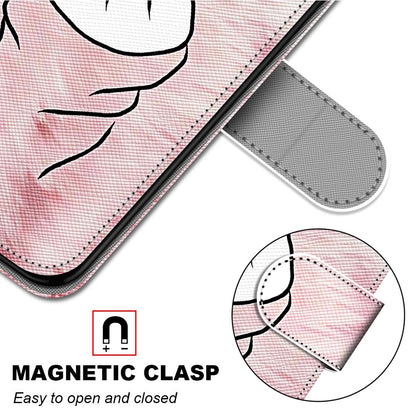 Pattern Printing Wallet Stand Leather Case Phone Shell for iPhone 13 Pro 6.1 inch