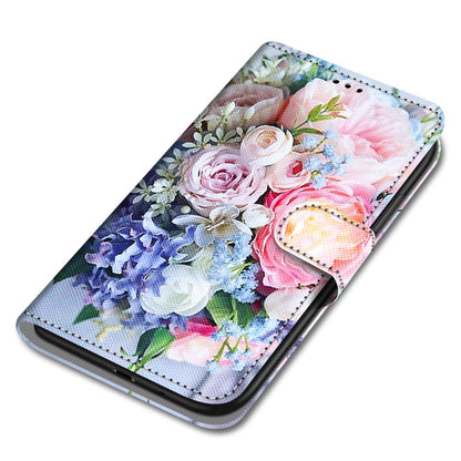 Pattern Printing Wallet Stand Leather Case Phone Shell for iPhone 13 Pro 6.1 inch