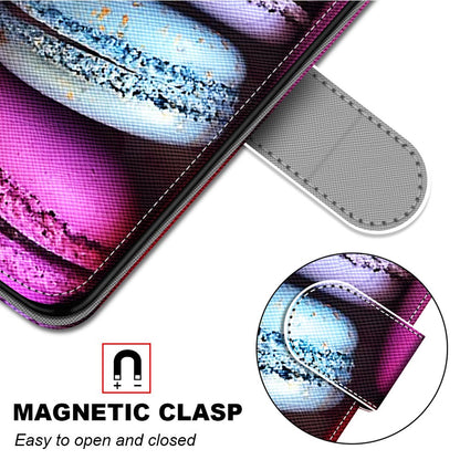 Unique Pattern Printing All-Inclusive Leather Cover Wallet Phone Case with Foldable Stand and Handy Strap for iPhone 13 Pro Max 6.7 inch