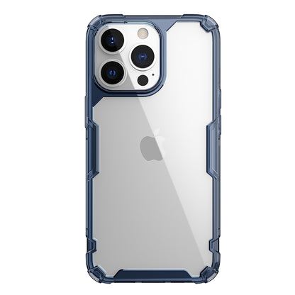 NILLKIN Nature TPU Pro Series Hybrid PC+ TPU Transparent Back Case Cell Phone Cover Protector for iPhone 13 Pro Max 6.7 inch
