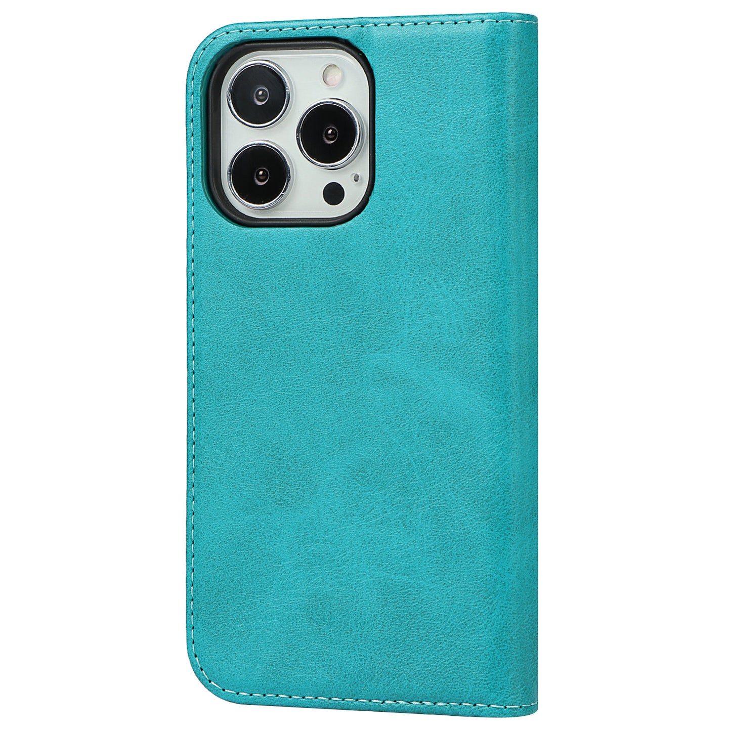 Stand Wallet Leather Phone Flip Case Protective Cover for iPhone 13 Pro 6.1 inch