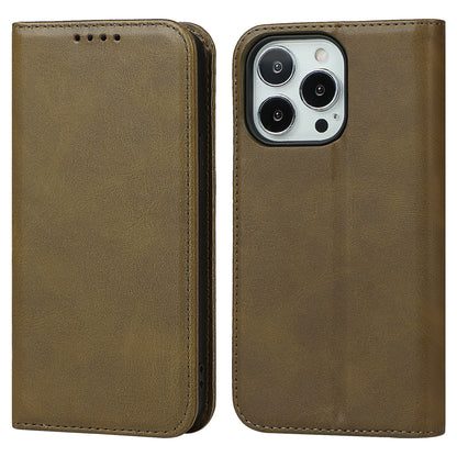 Stand Wallet Leather Phone Flip Case Protective Cover for iPhone 13 Pro 6.1 inch