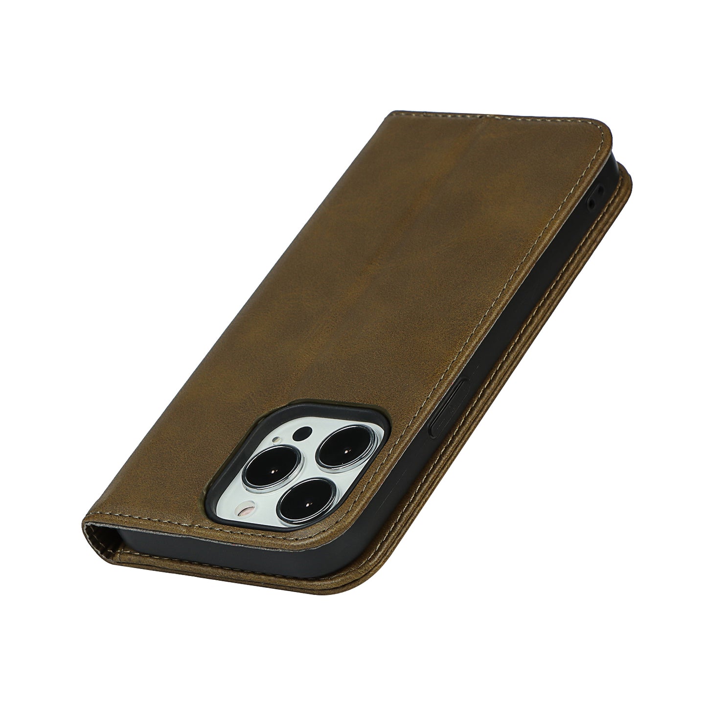 Stand Wallet Leather Phone Flip Case Protective Cover for iPhone 13 Pro 6.1 inch