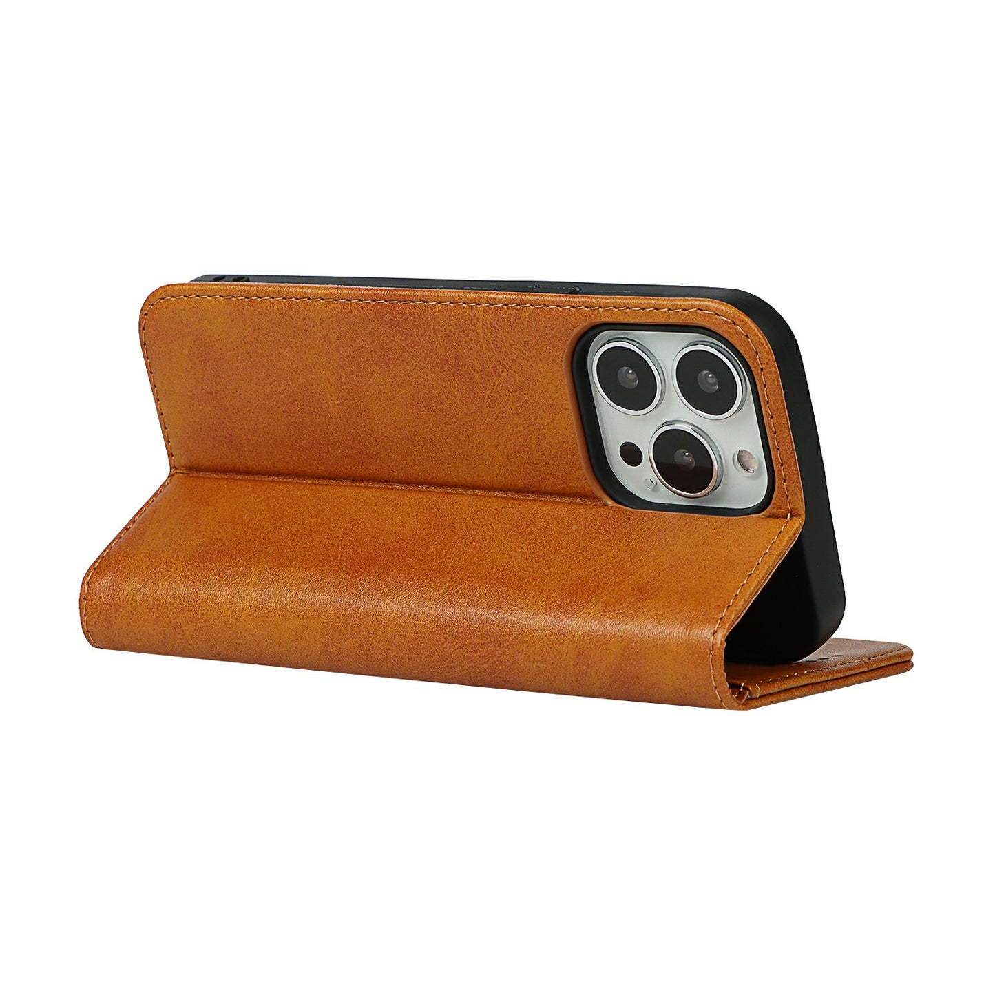 Stand Wallet Leather Phone Flip Case Protective Cover for iPhone 13 Pro 6.1 inch