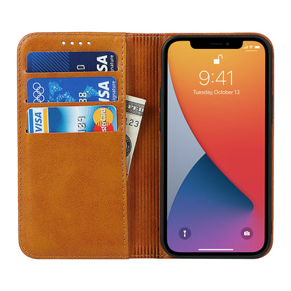 Stand Wallet Leather Phone Flip Case Protective Cover for iPhone 13 Pro 6.1 inch
