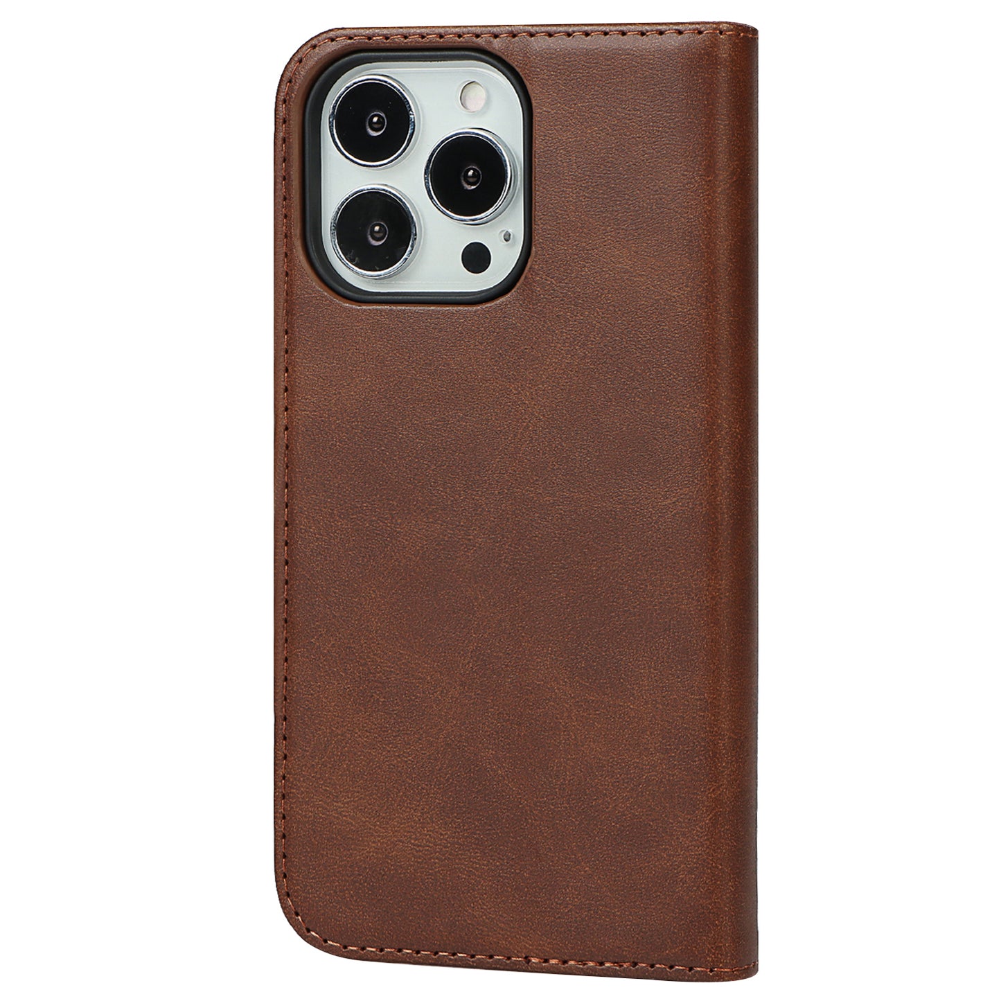 Stand Wallet Leather Phone Flip Case Protective Cover for iPhone 13 Pro 6.1 inch