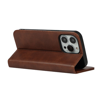 Stand Wallet Leather Phone Flip Case Protective Cover for iPhone 13 Pro 6.1 inch