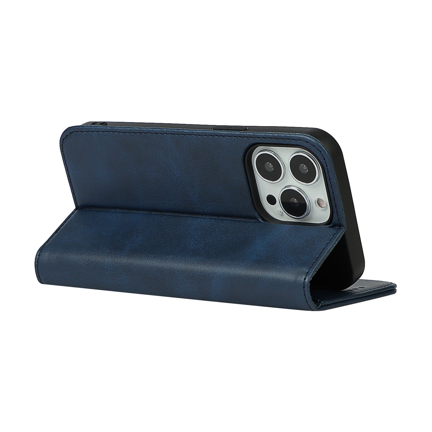 Stand Wallet Leather Phone Flip Case Protective Cover for iPhone 13 Pro 6.1 inch