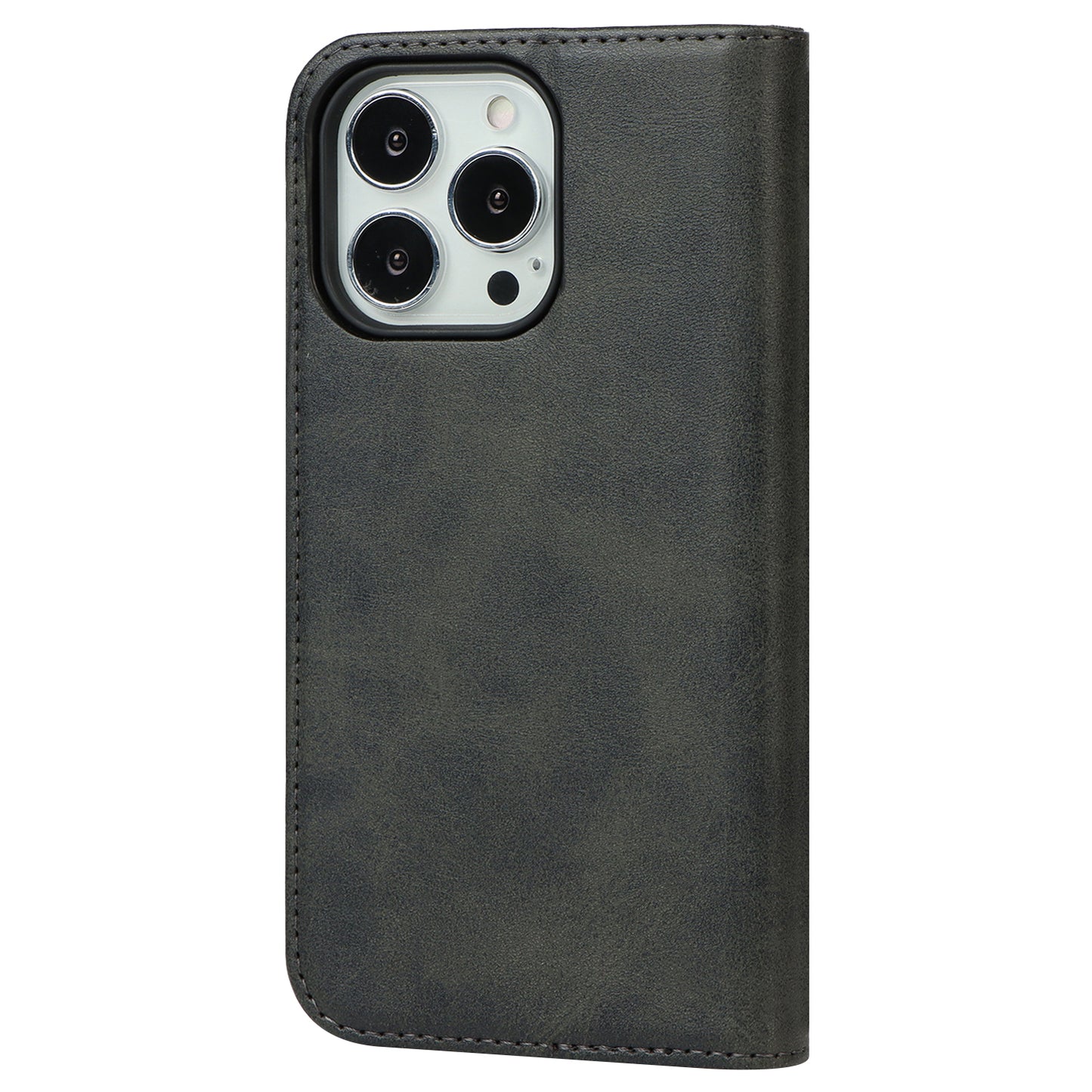 Stand Wallet Leather Phone Flip Case Protective Cover for iPhone 13 Pro 6.1 inch