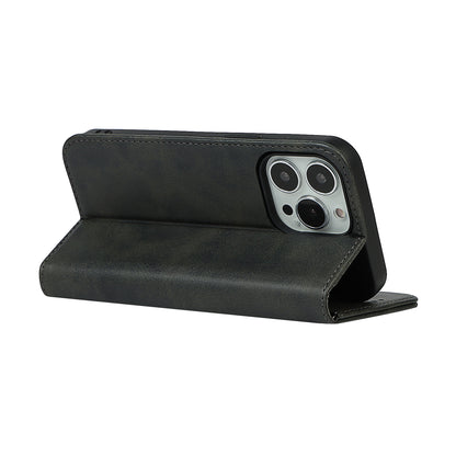 Stand Wallet Leather Phone Flip Case Protective Cover for iPhone 13 Pro 6.1 inch
