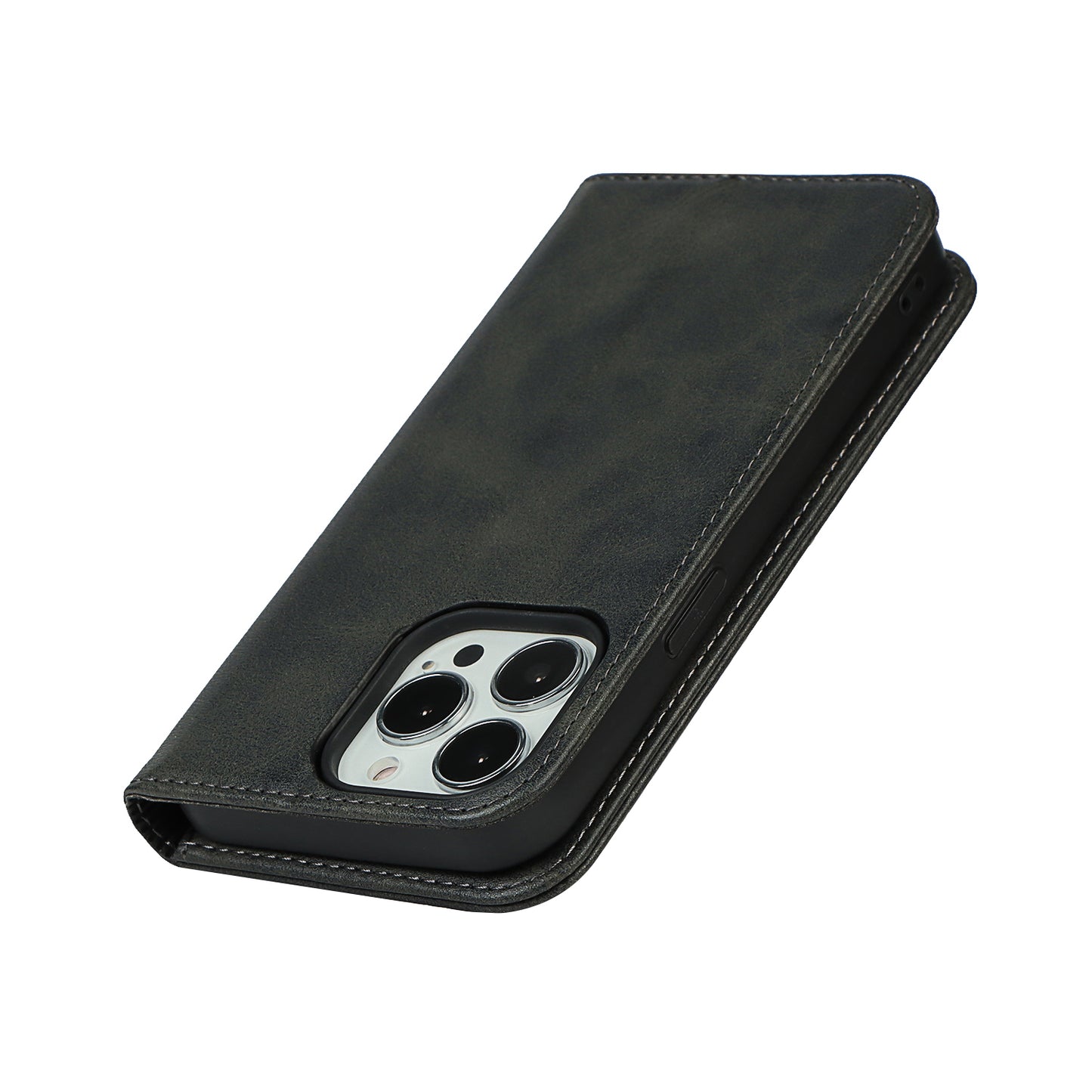 Stand Wallet Leather Phone Flip Case Protective Cover for iPhone 13 Pro 6.1 inch