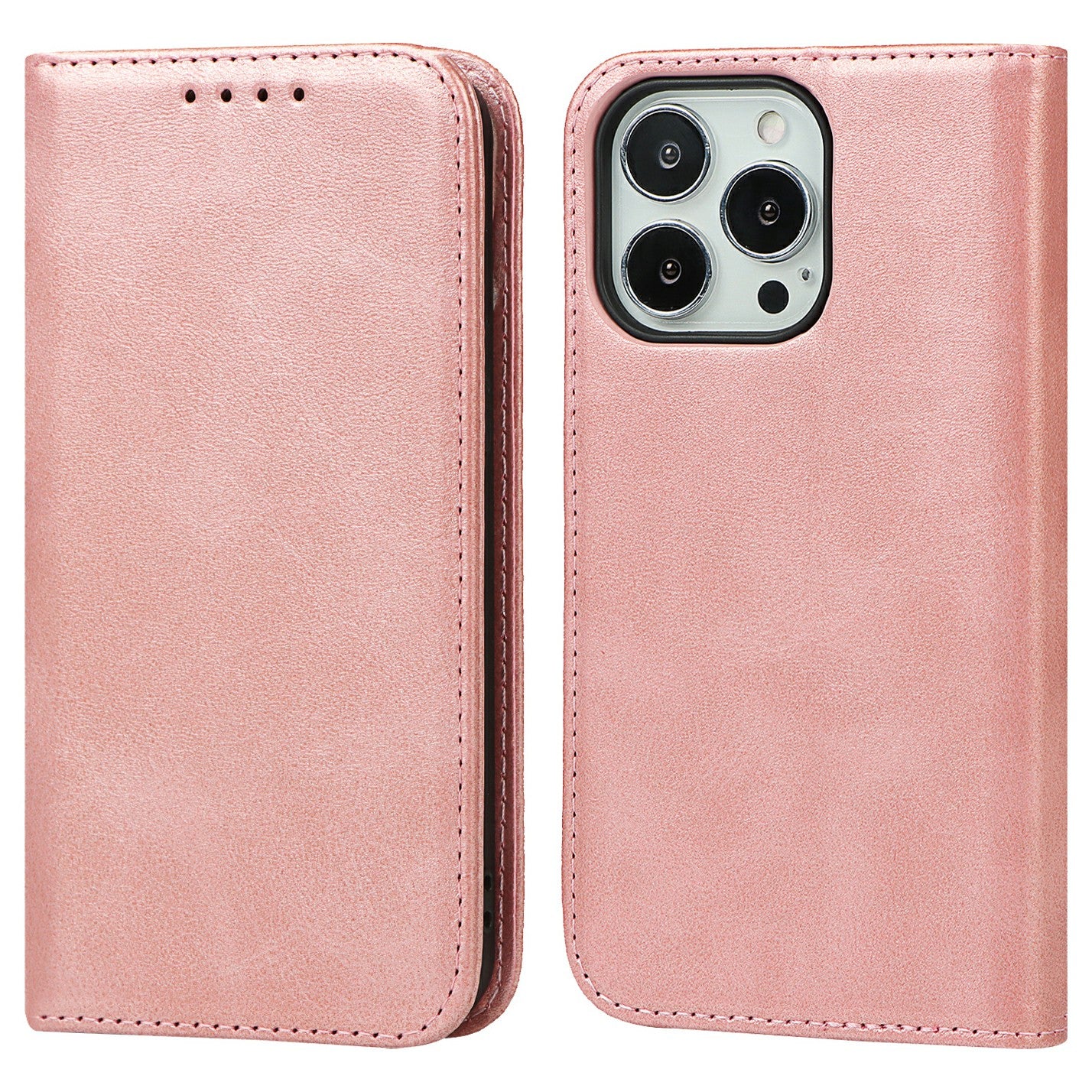 Stand Wallet Leather Phone Flip Case Protective Cover for iPhone 13 Pro 6.1 inch