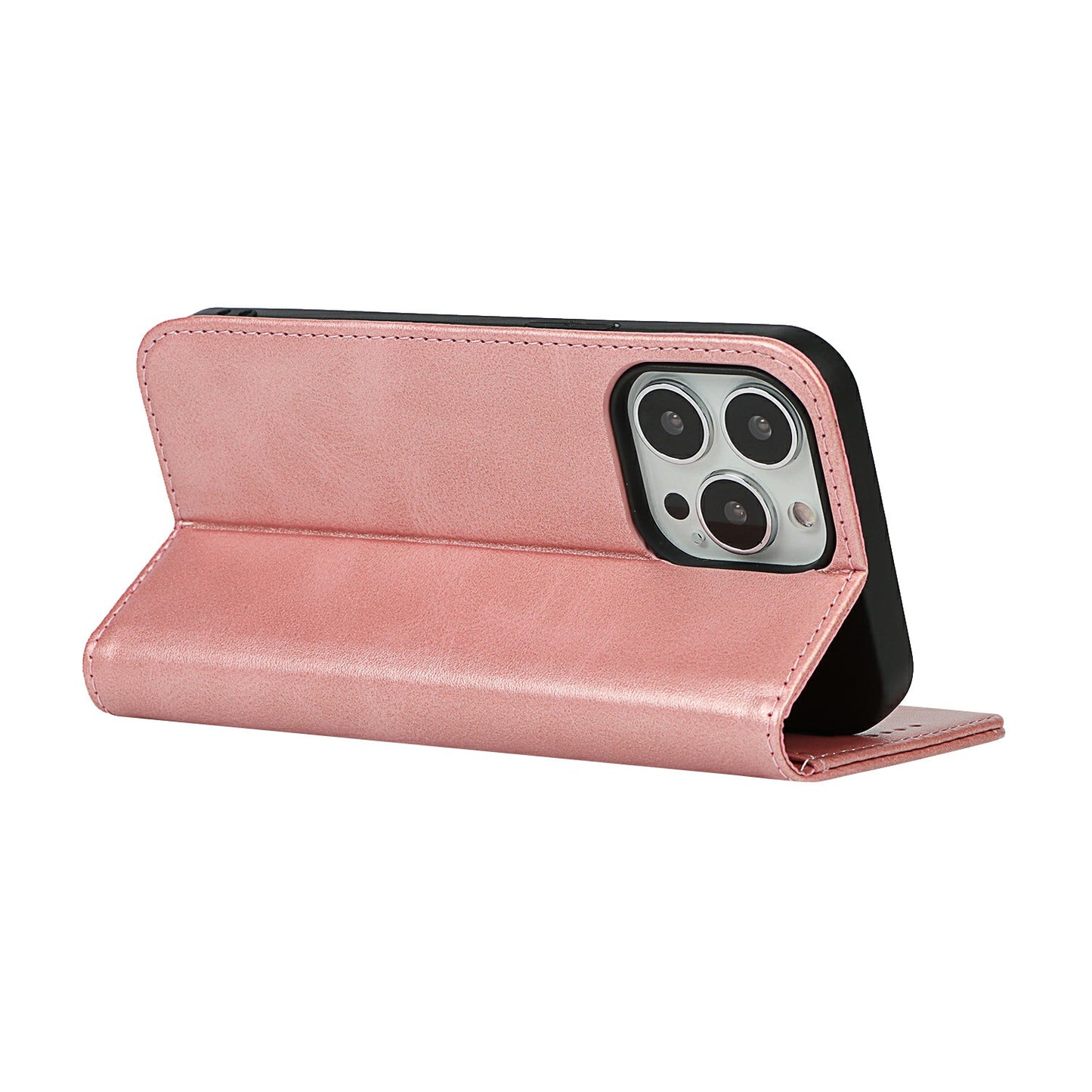 Stand Wallet Leather Phone Flip Case Protective Cover for iPhone 13 Pro 6.1 inch