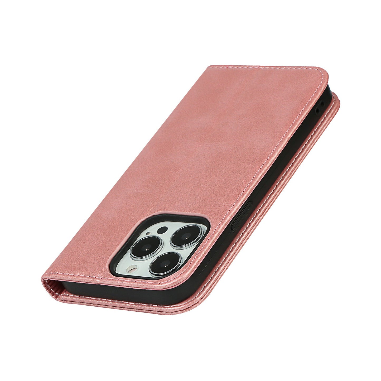 Stand Wallet Leather Phone Flip Case Protective Cover for iPhone 13 Pro 6.1 inch