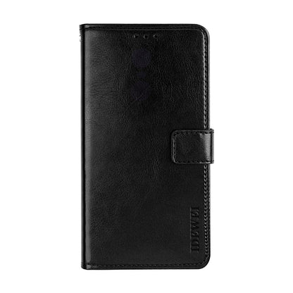 IDEWEI Crazy Horse Texture Folio Flip Leather Protective Phone Case Shell for iPhone 13 Pro Max 6.7 inch