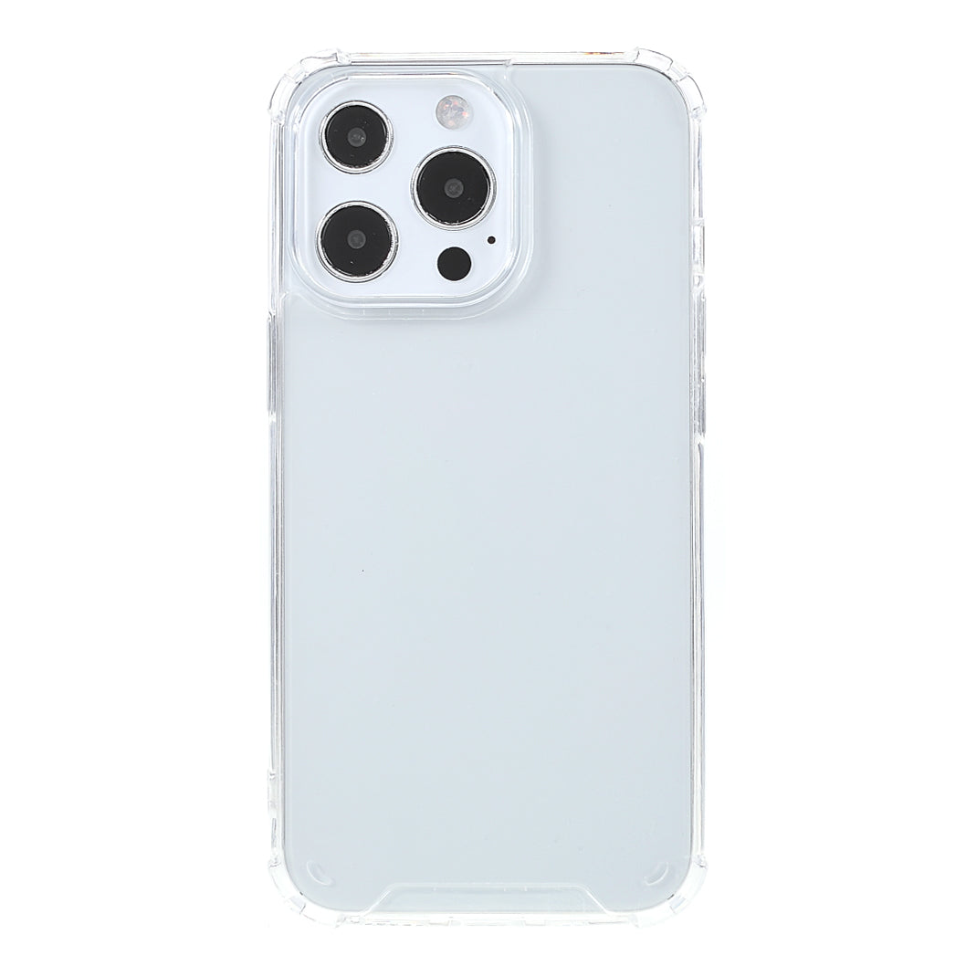 Shockproof Four Corner Cushion Acrylic + TPU Hybrid Cover Phone Back Case for iPhone 13 Pro 6.1 inch