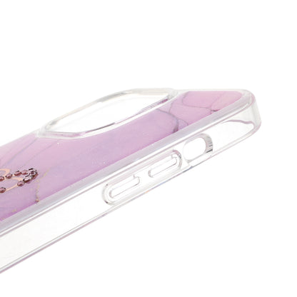 KINGXBAR Rhinestone Decoration Exquisite Epoxy Pattern TPU + PC Hybrid Phone Cover Case for iPhone 13 Pro 6.1 inch